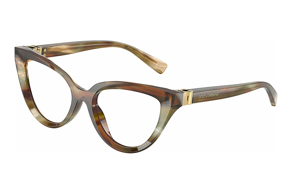 Dolce & Gabbana   DG3414 3446 Striped Ochre