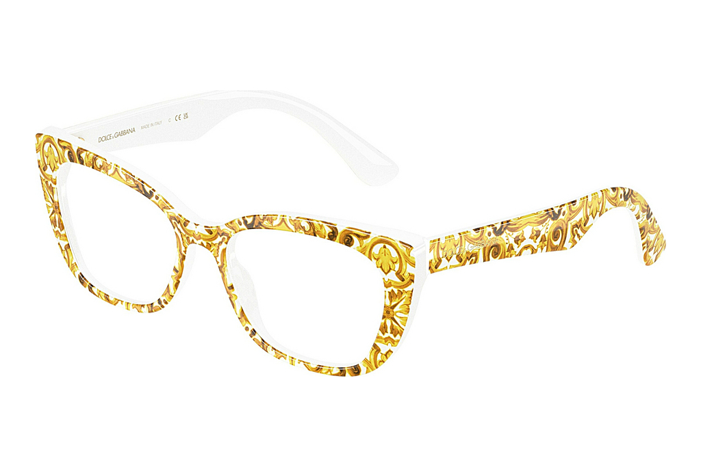 Dolce & Gabbana   DX3357 3434 Yellow Maiolica