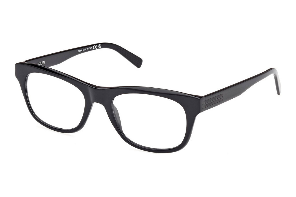 Ermenegildo Zegna   EZ5283 001 Glänzend Schwarz