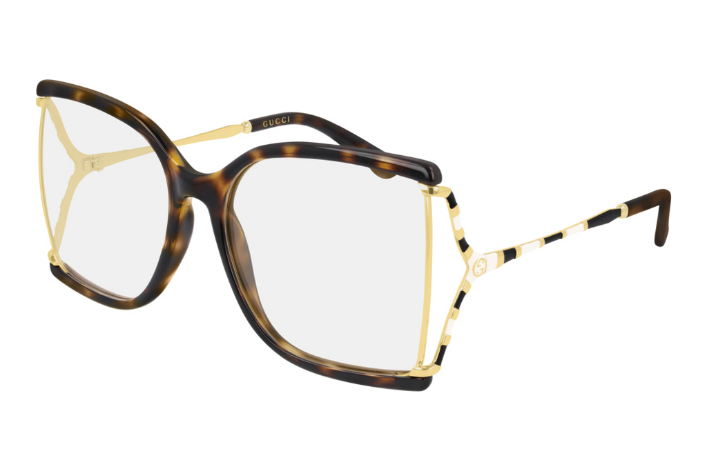 Gucci   GG0592O 002 havana-gold-transparent