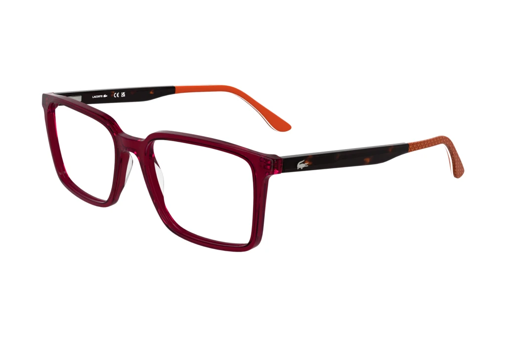 Lacoste   L2992 N 601 TRANSPARENT BURGUNDY