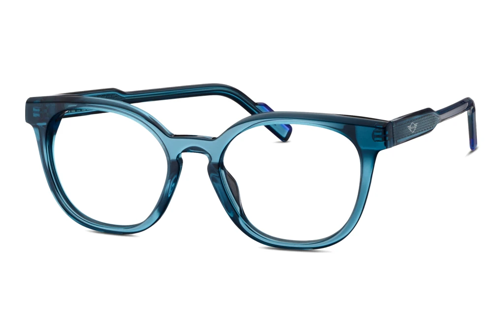 MINI Eyewear   MI 743055 70 lagoon blue transparent