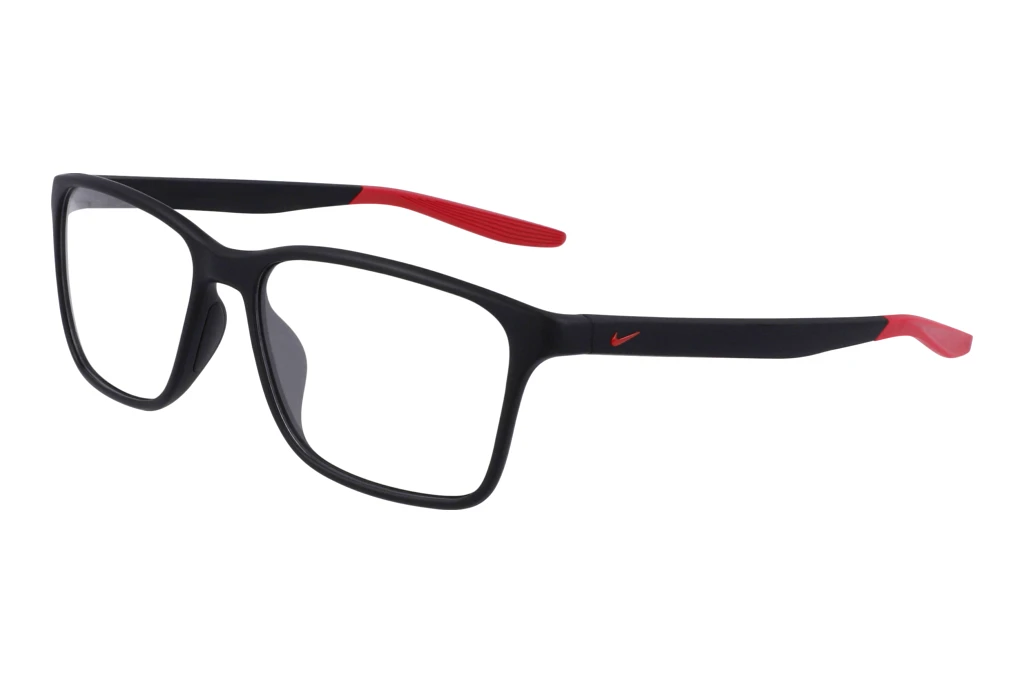 Nike   NIKE 7117 N 006 MATTE BLACK/GYM RED