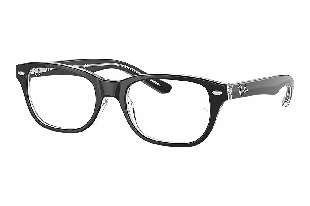 Ray-Ban Kids   RY1555 3529 Black On Transparent