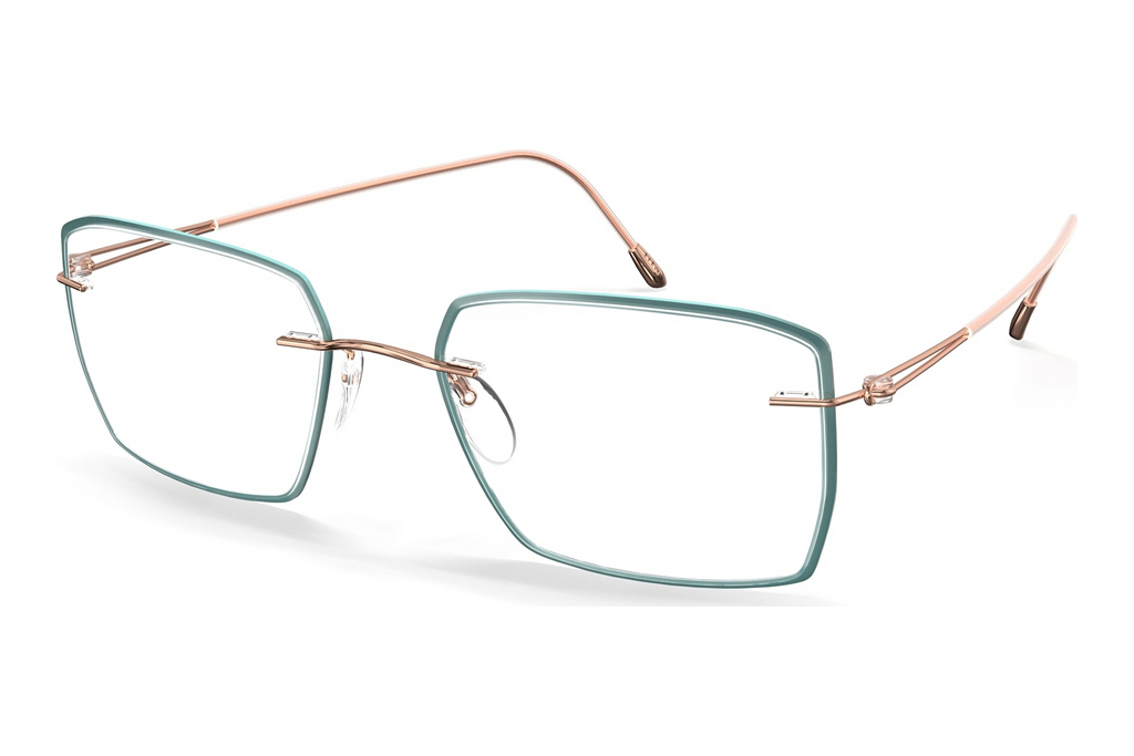 Silhouette   5566-GV 3530 Rose Gold / Teal