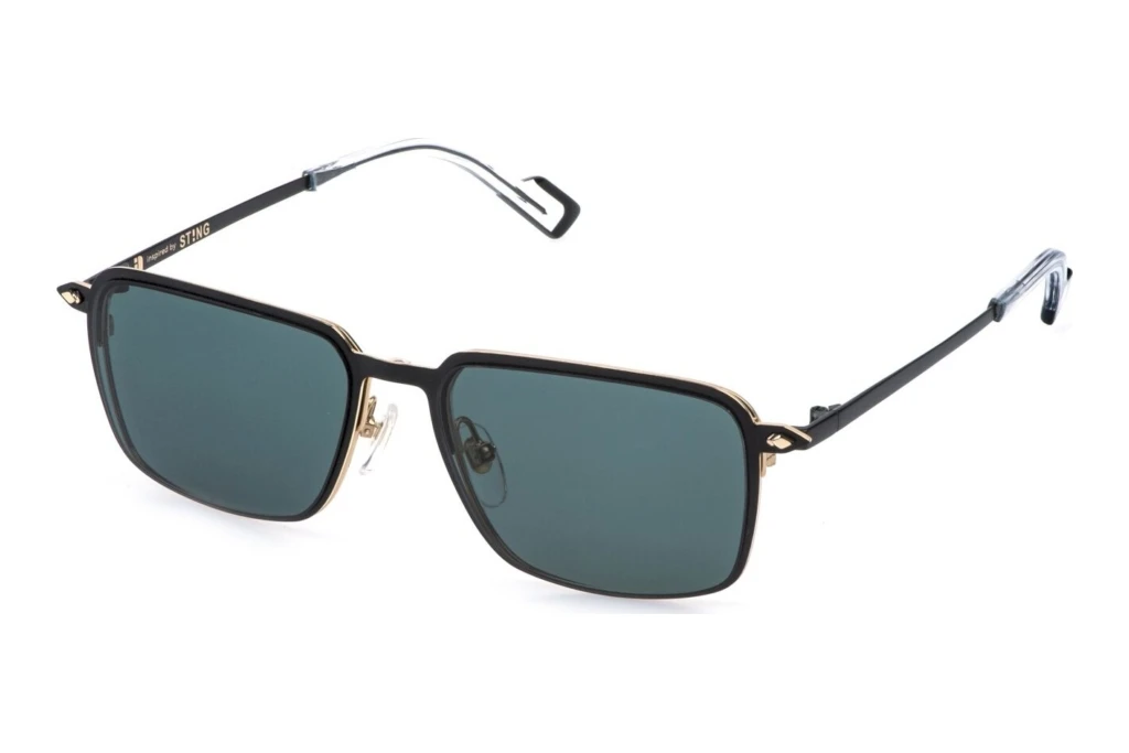 Sting   UST566 0305 SEMI MATT BLACK WITH SHINY ROSE GOLD PAR