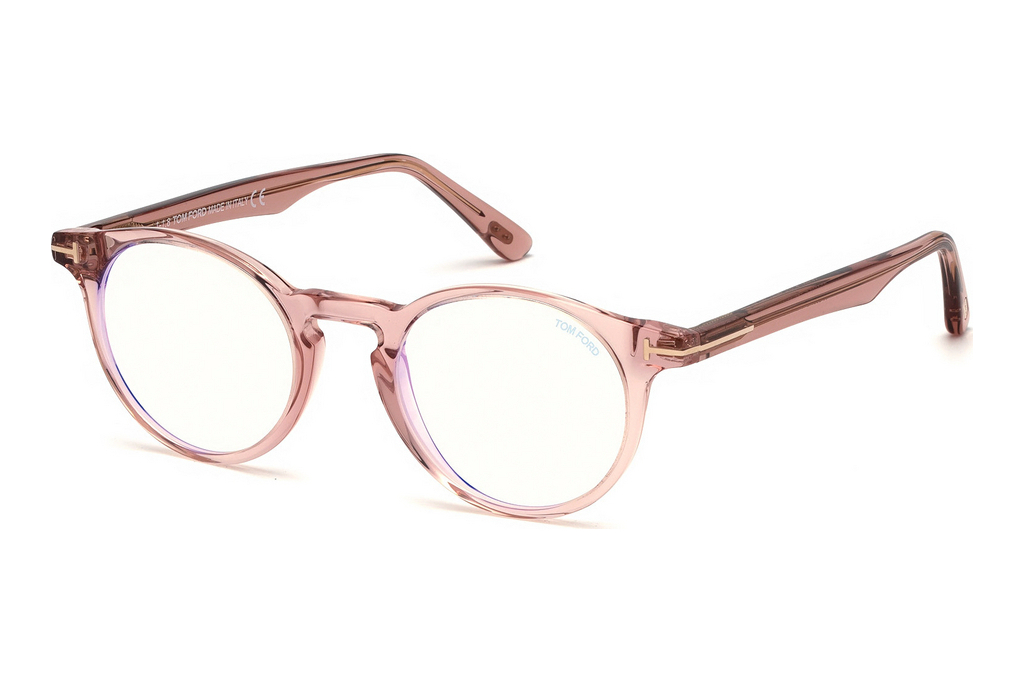 Tom Ford   FT5557-B 072 Glänzend Hell Pink