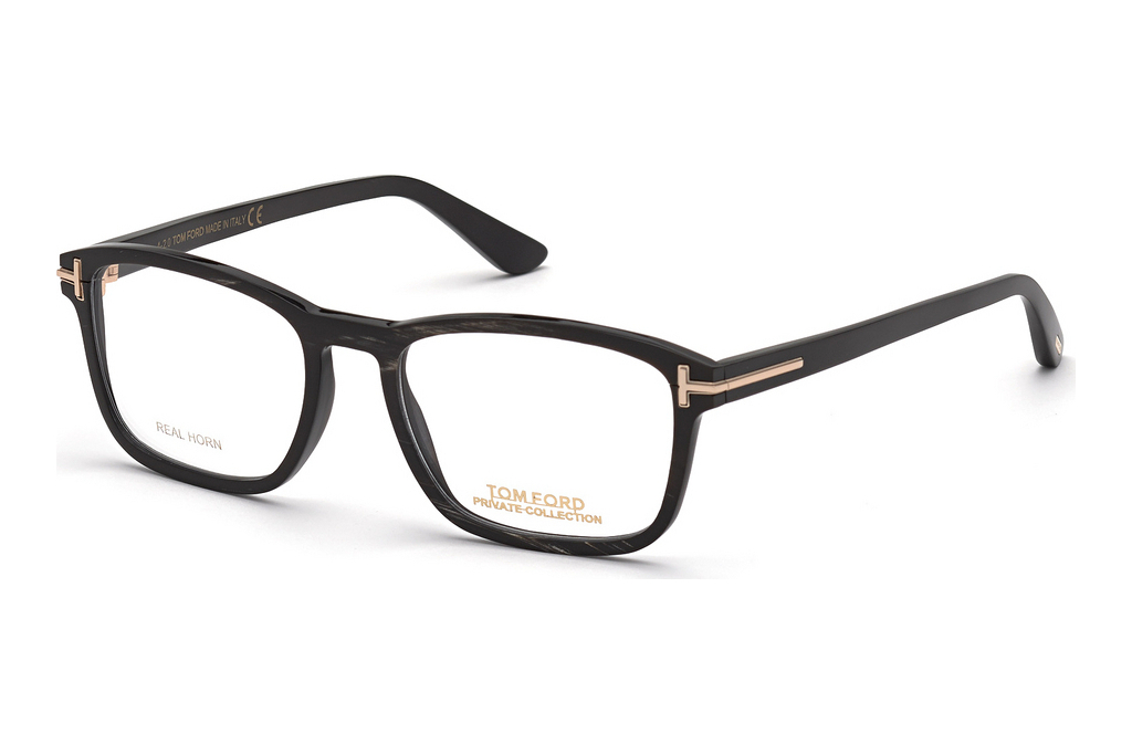 Tom Ford   FT5718-P 063 Schwarz Horn