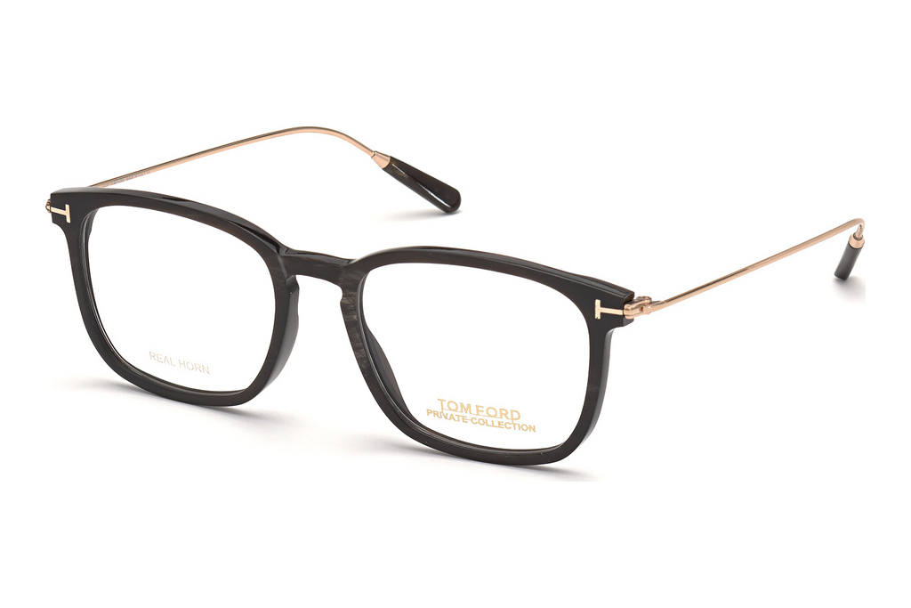 Tom Ford   FT5722-P 063 Schwarz Horn