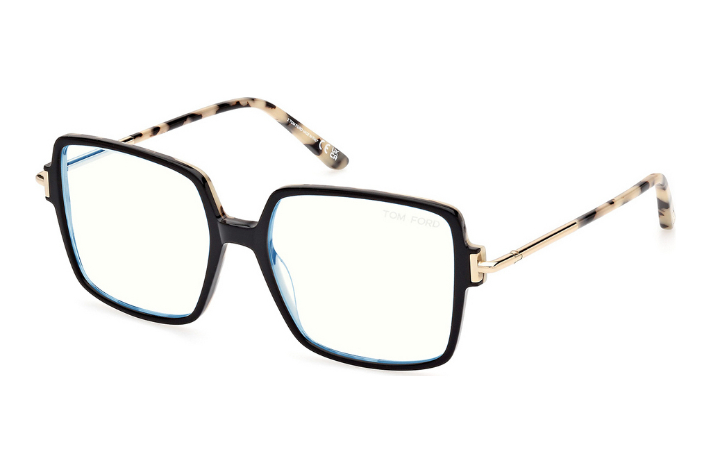 Tom Ford   FT5915-B 005 Schwarz/Einfarbig