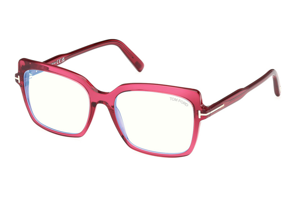 Tom Ford   FT5947-B 075 Glänzend Dunkel Fuxia