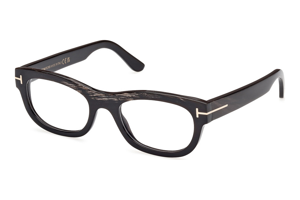 Tom Ford   FT5957-P 063 Schwarz/Horn