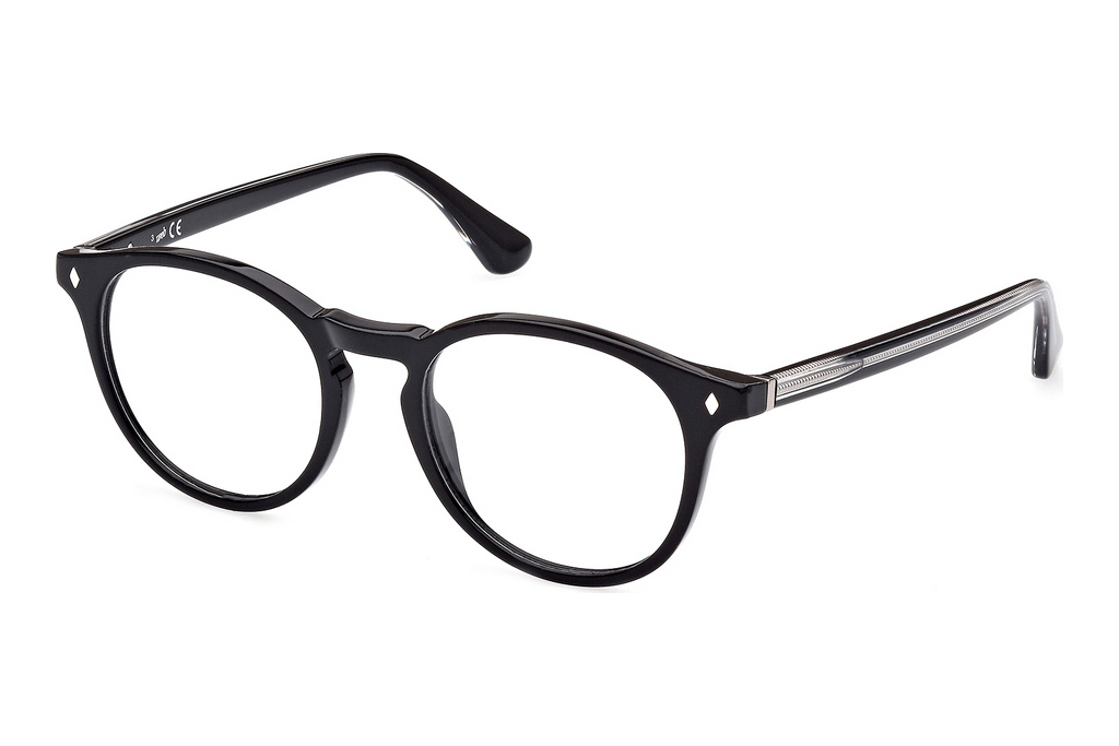 Web Eyewear   WE5387 005 Glänzend Schwarz