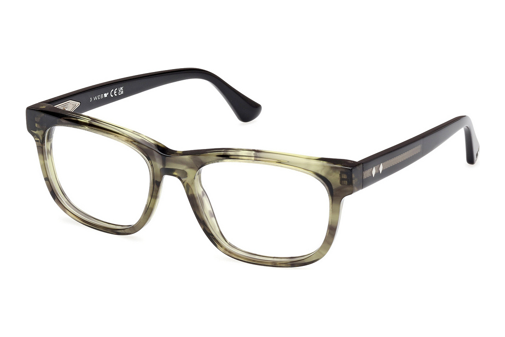 Web Eyewear   WE5422 098 Hellbraun /Gestreift