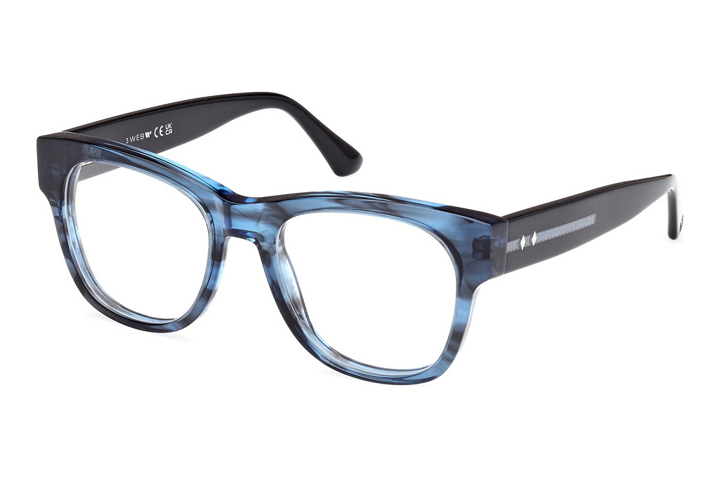 Web Eyewear   WE5423 092 Blau/Gestreift