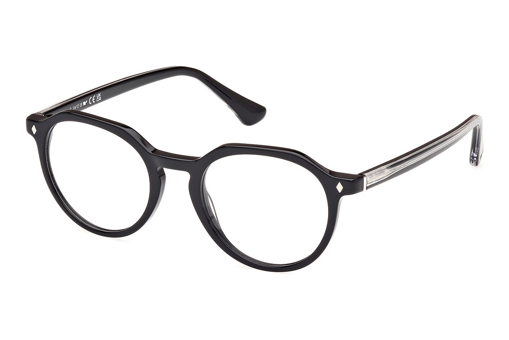 Web Eyewear   WE5427 001 Glänzend Schwarz