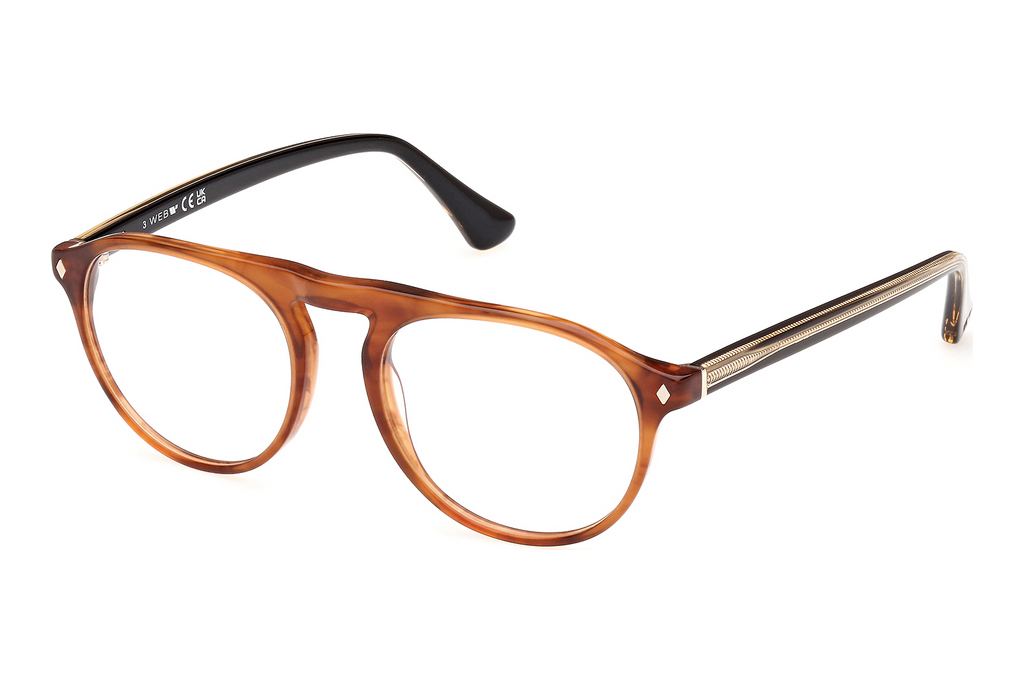 Web Eyewear   WE5429 047 Hellbraun/Gestreift