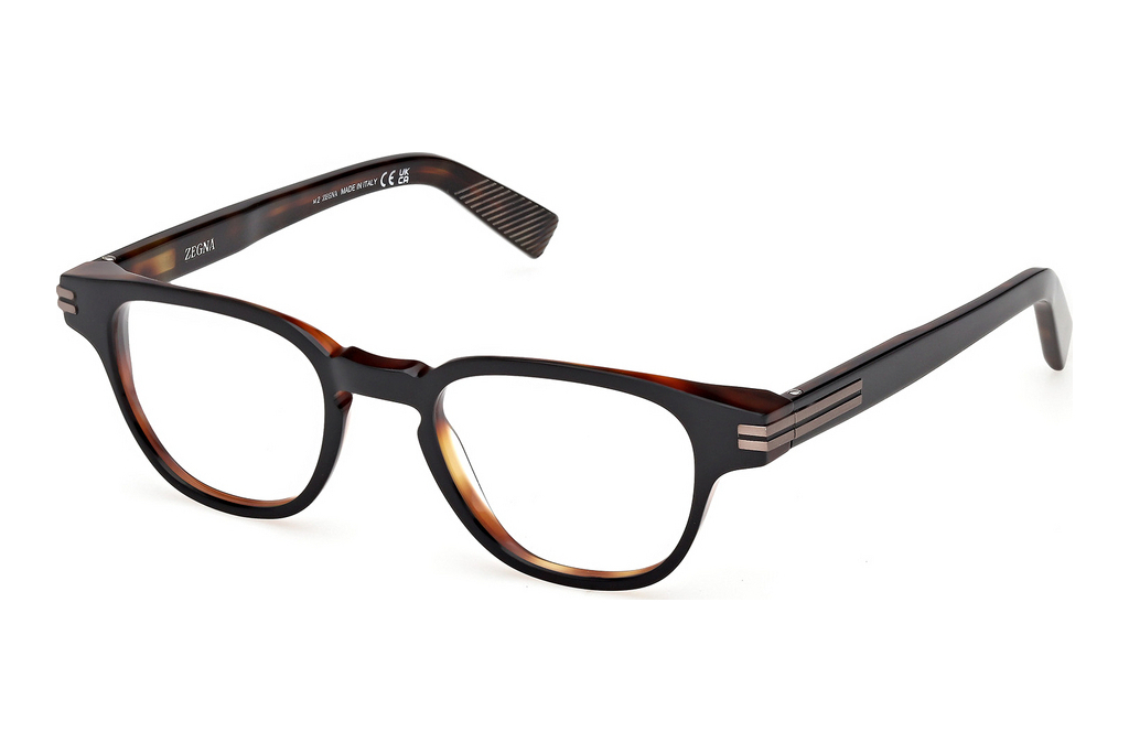 Zegna   EZ5306 005 Schwarz/Havanna