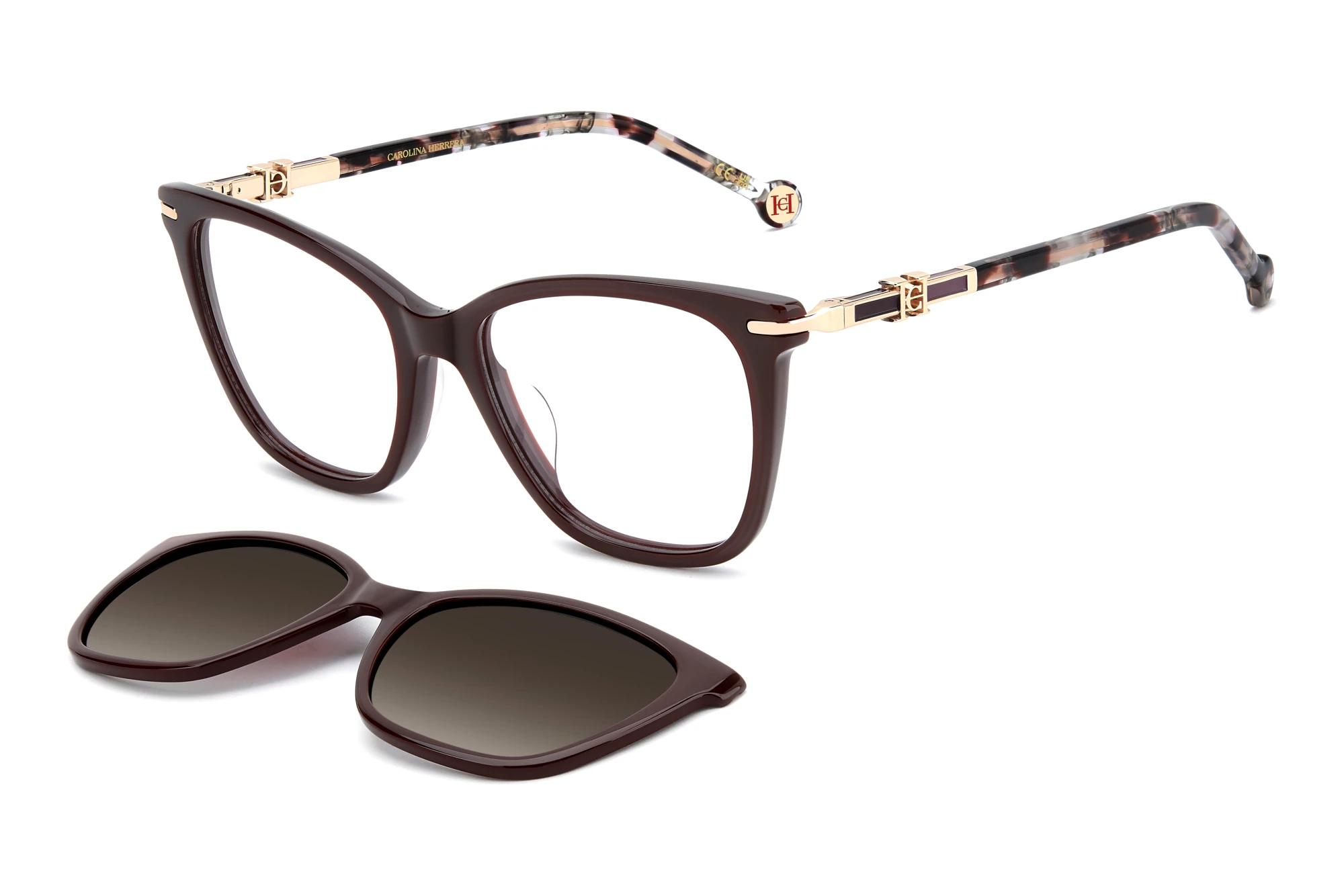 Carolina Herrera   HER 0422/G/C LHF BURGUNDY