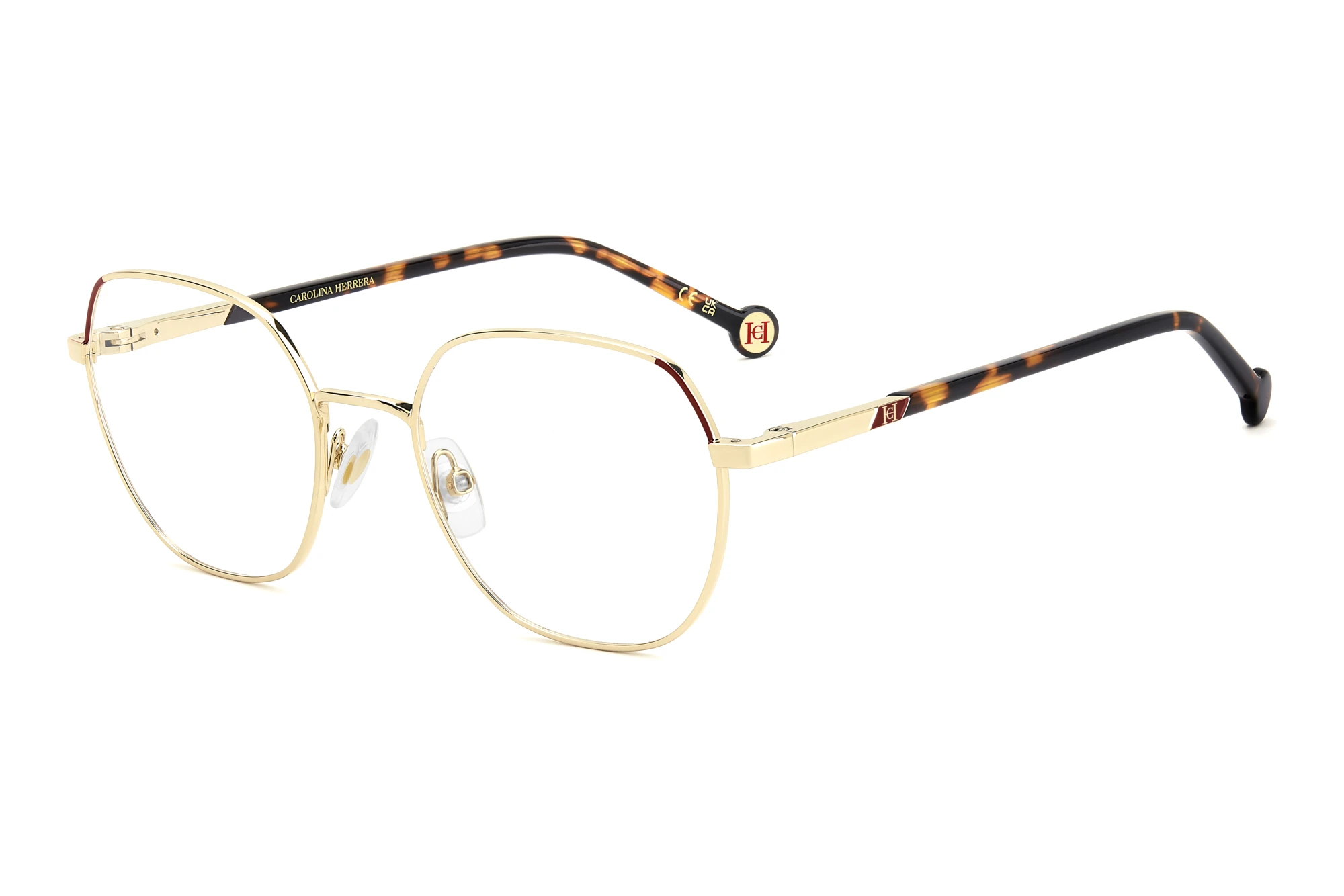 Carolina Herrera   HER 0433 NOA GOLD BURGUNDY
