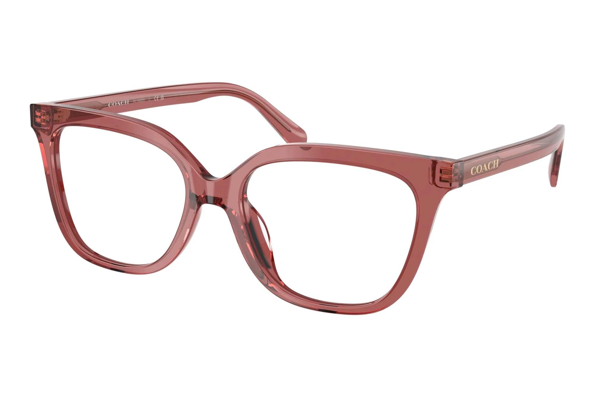 Coach   HC6302U 5961 Transparent Smoke Pink