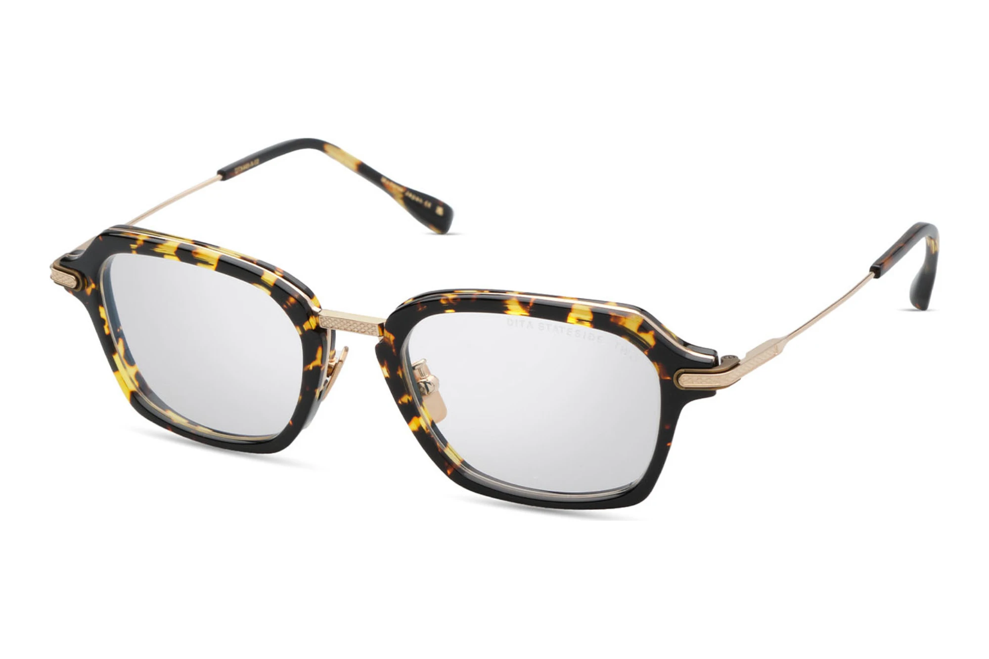 DITA   DTX-449 02A EDO TORTOISE - WHITE GOLD - ANTIQUE BROWN