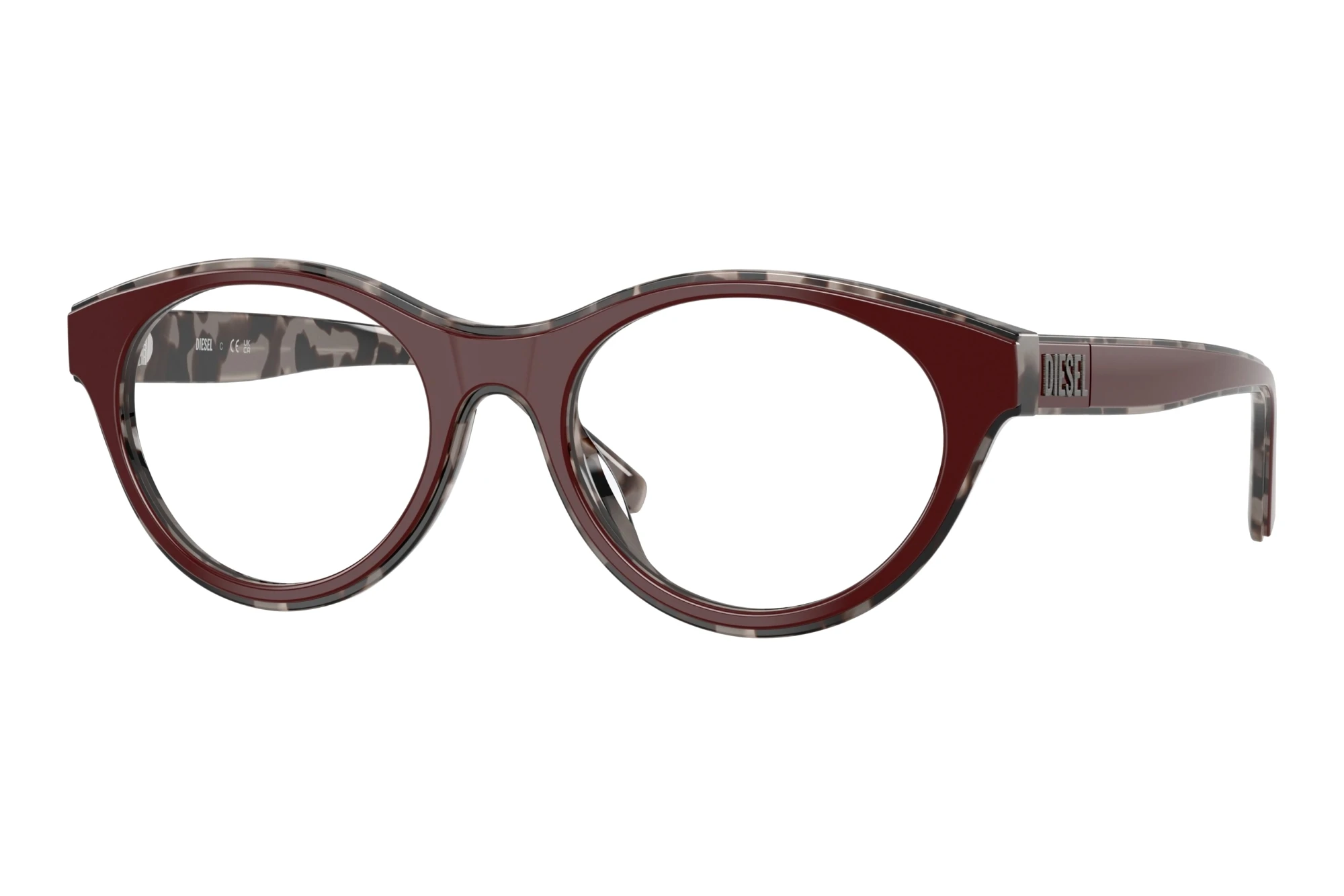 Diesel   DL4028U 2072 Top Burgundy Havana Grey