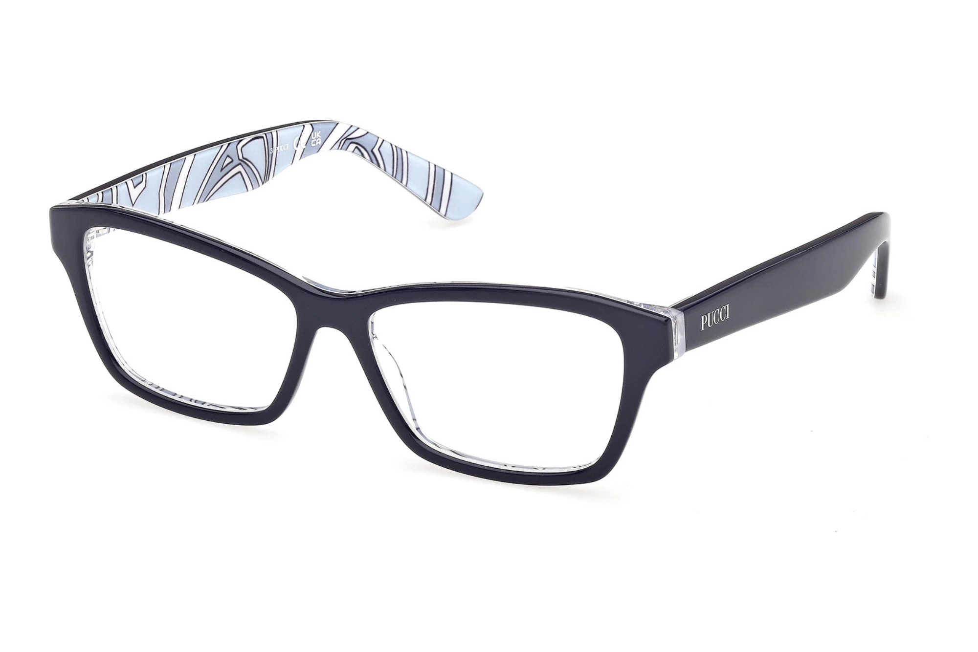 Emilio Pucci   EP5288 092 Blau/Muster