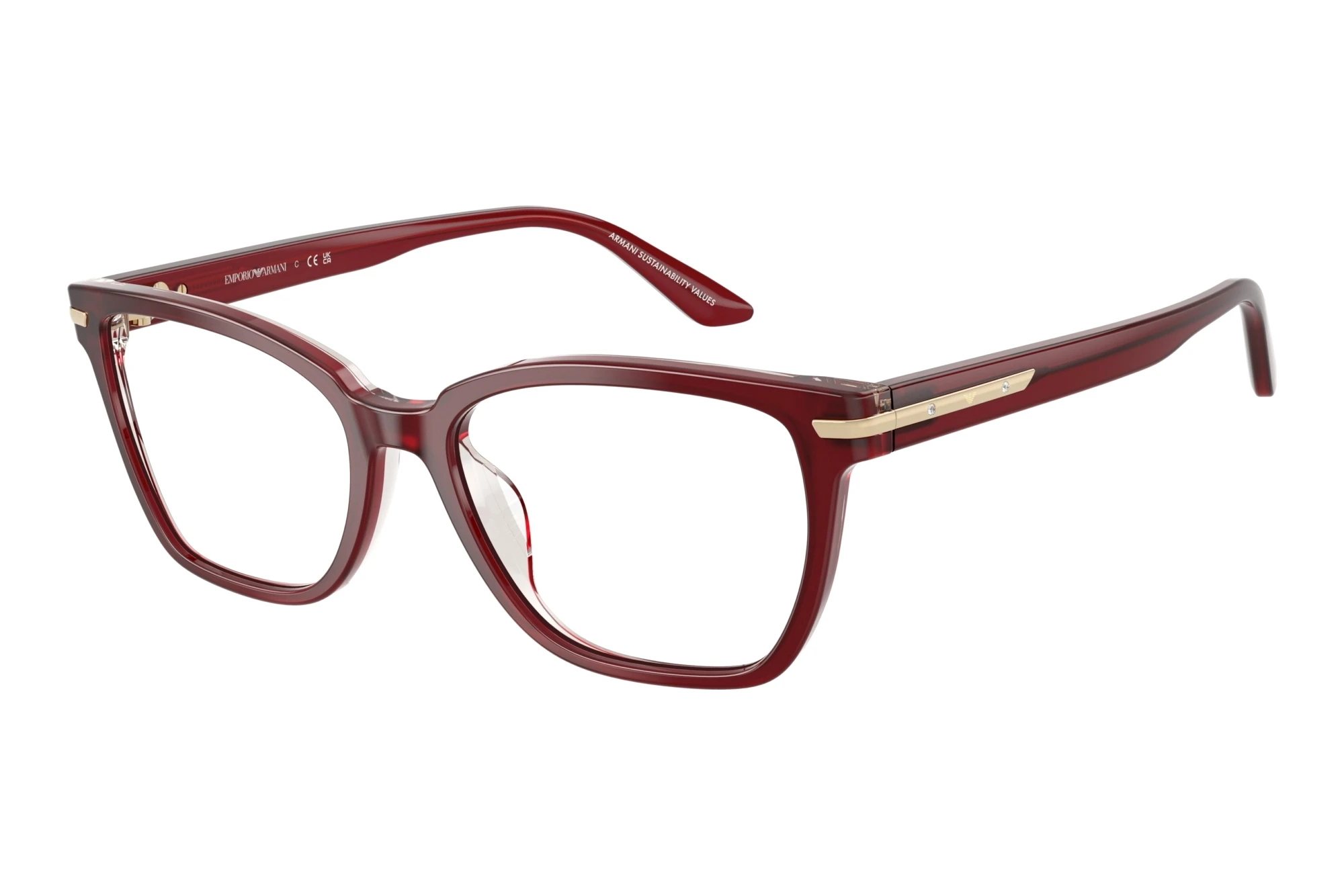 Emporio Armani   EA3282BU 6377 Shiny Bordeaux