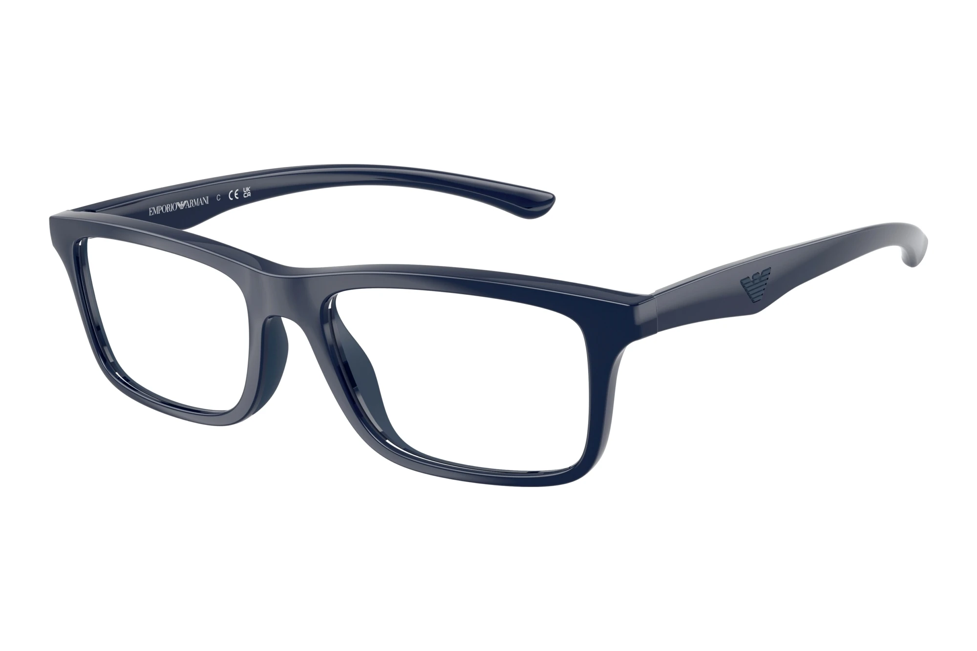 Emporio Armani   EA3285U 6244 Shiny Blue/Blue Rubber