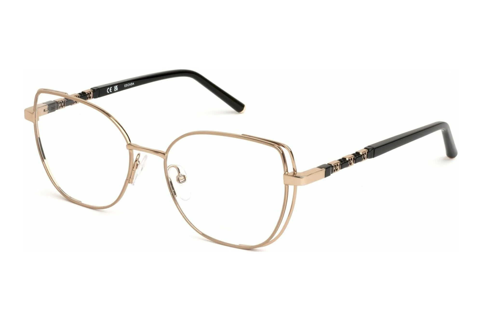 Escada   VESE69 0349 SHINY ROSE GOLD WITH SANDBLASTED/SATIN /