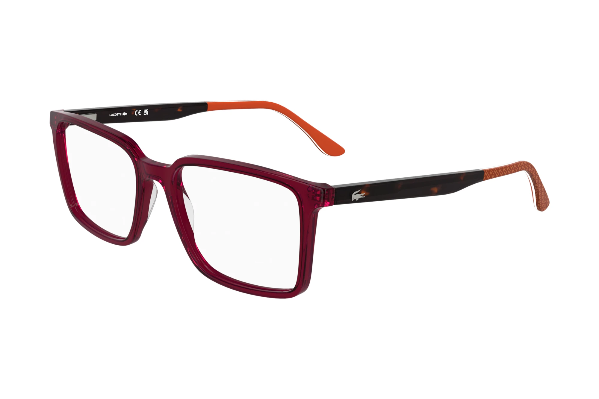 Lacoste   L2992 N 601 TRANSPARENT BURGUNDY