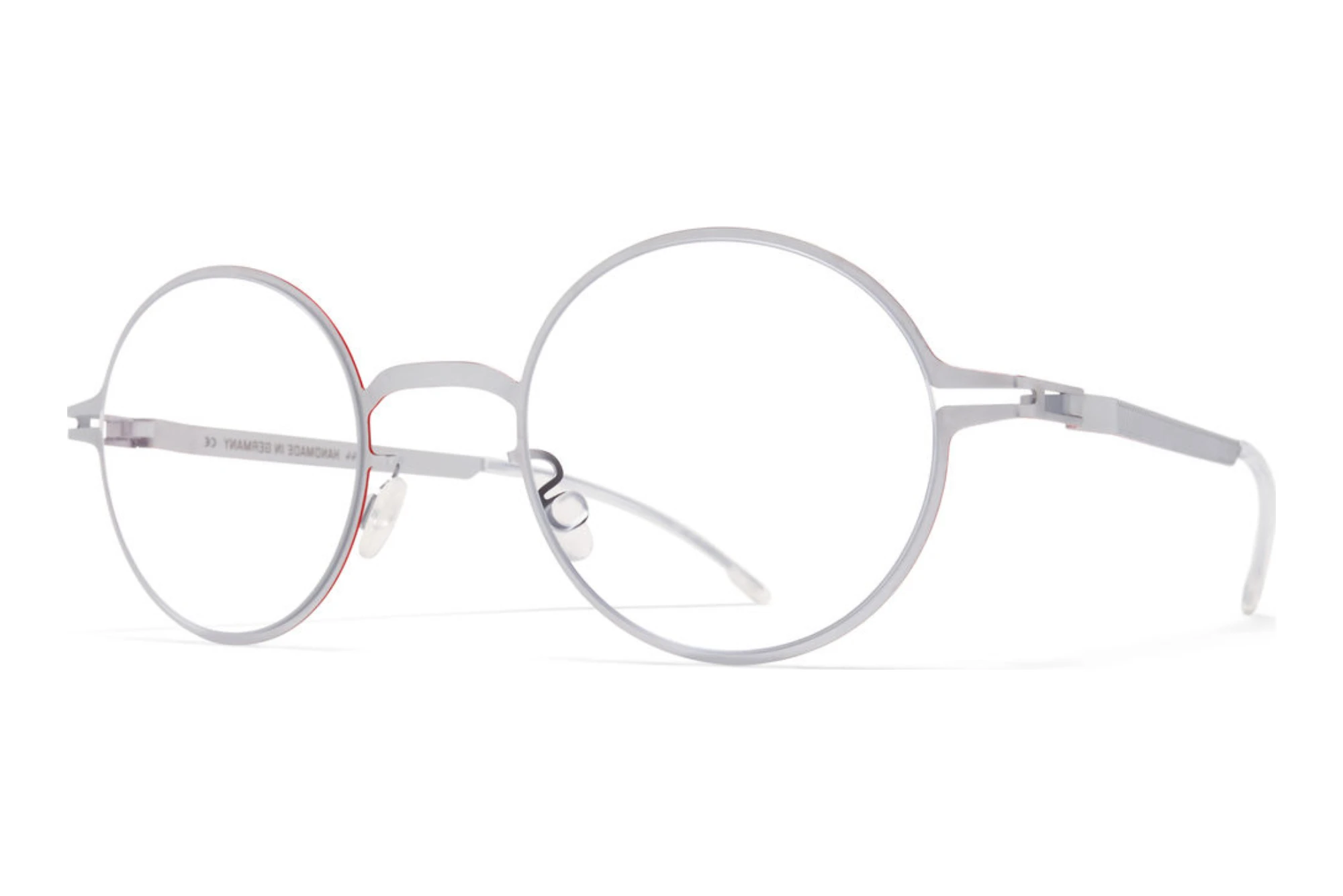 MYKITA   CO ML19 RX 544 Leica Silver/Leica Red Edges