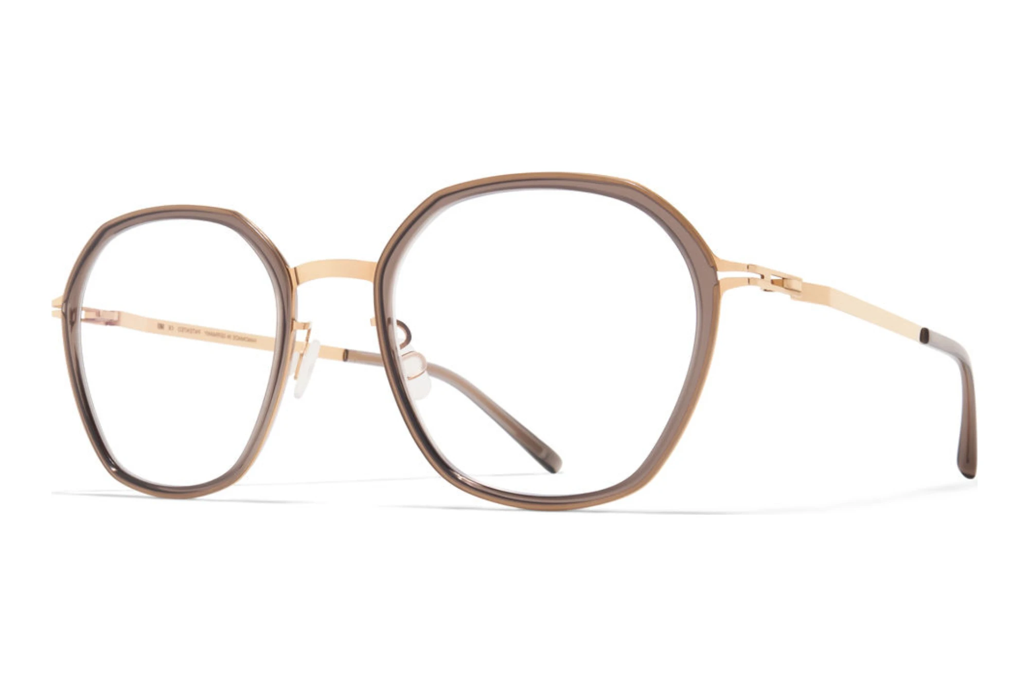 MYKITA   SUVI 653 A83-Champagne Gold/Clear Ash