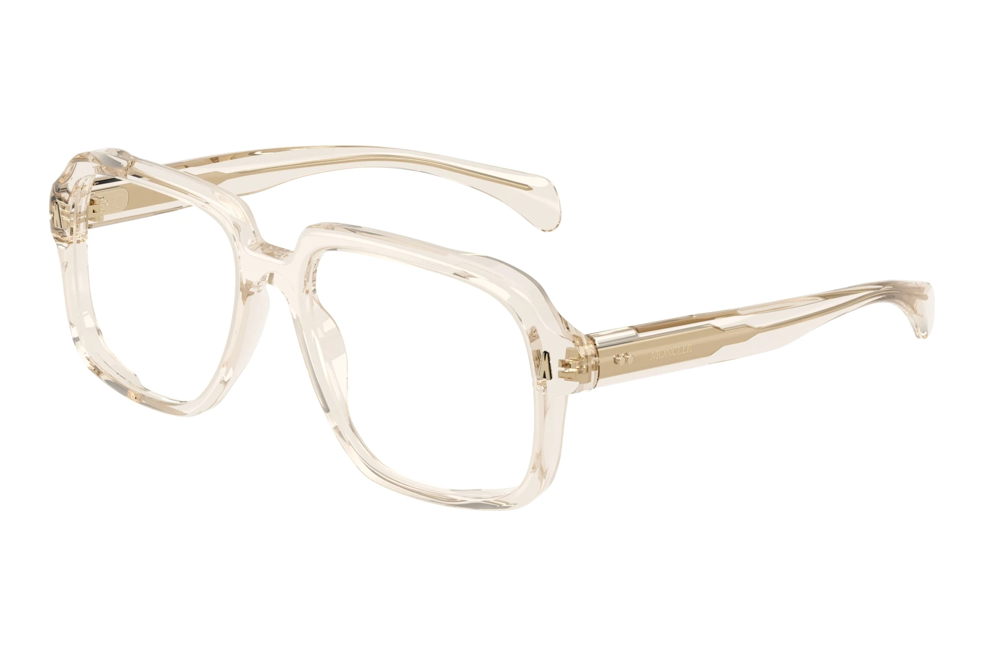 Moncler   ME2037U 3003 Shiny Transparent Off White