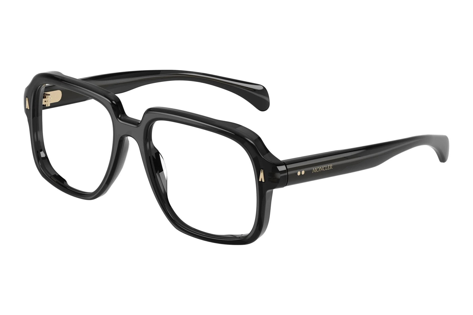 Moncler   ME2037U 3050 Shiny Transparent Dark Grey