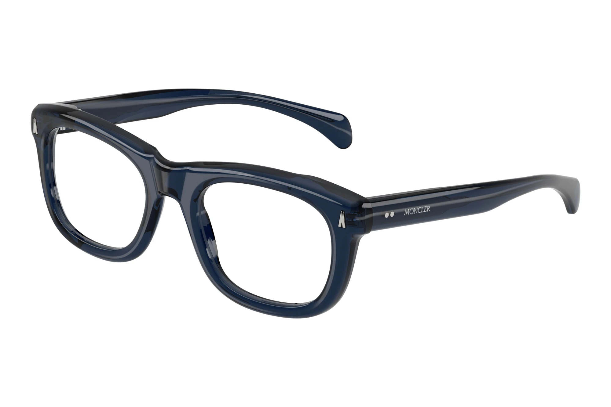 Moncler   ME2040 3020 Shiny Transparent Blue
