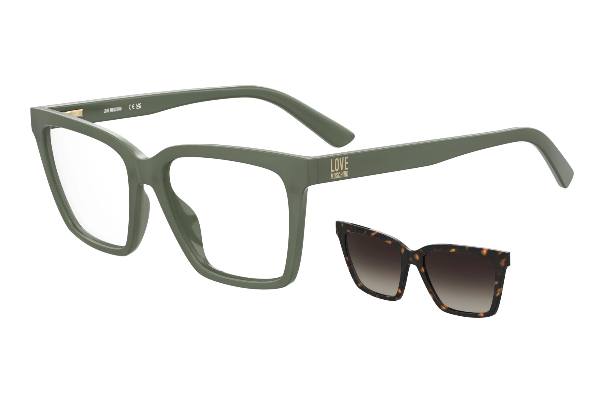 Moschino   MOL661/C PHW HAVANA GREEN