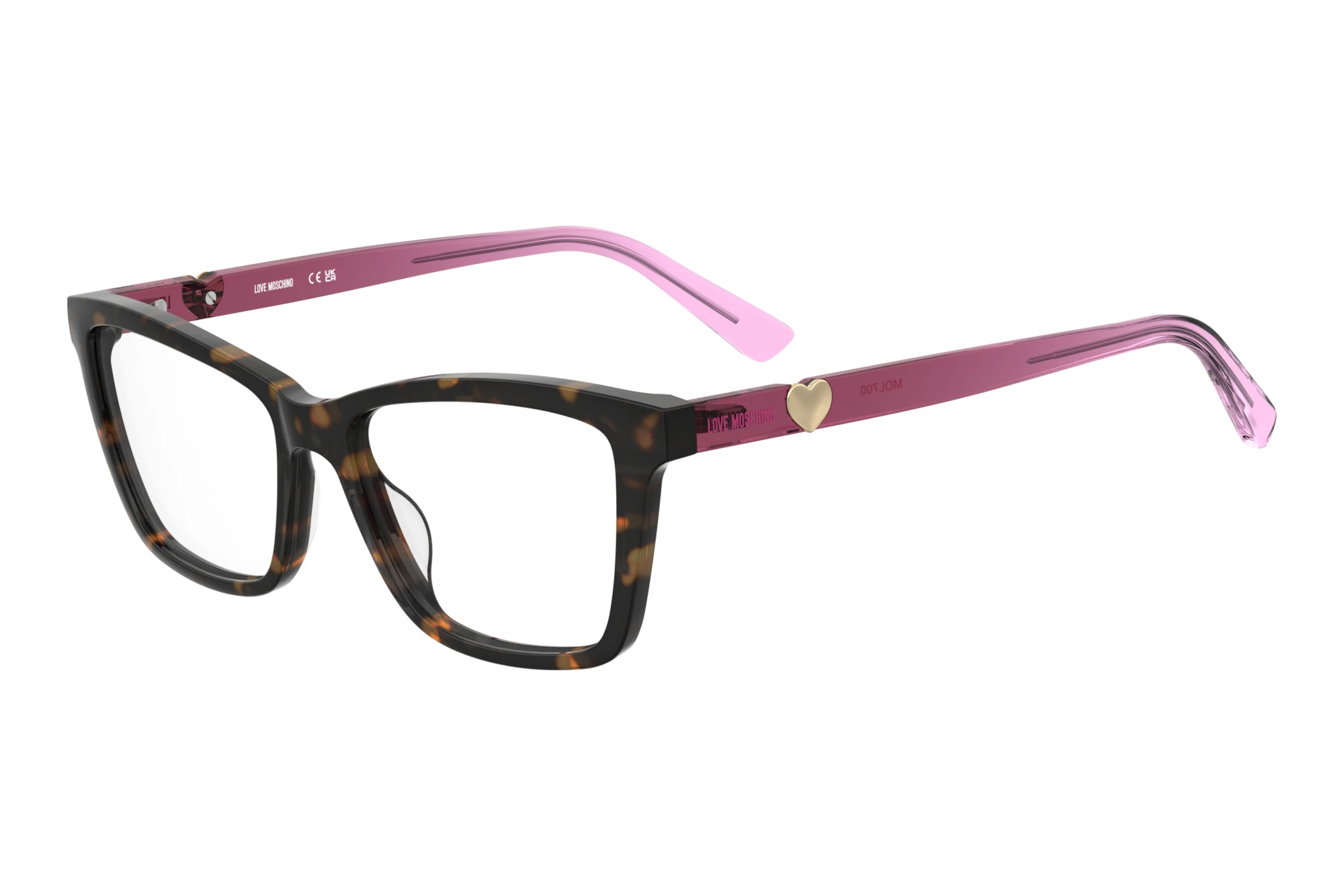 Moschino   MOL700 0T4 HAVANA PINK