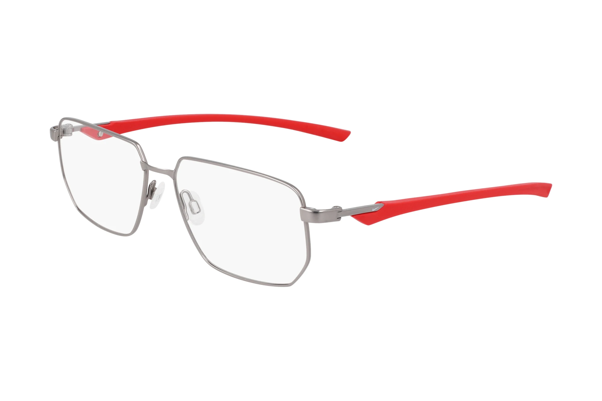 Nike   NIKE 4317 N 076 SATIN GUNMETAL/UNIVERSITY RED