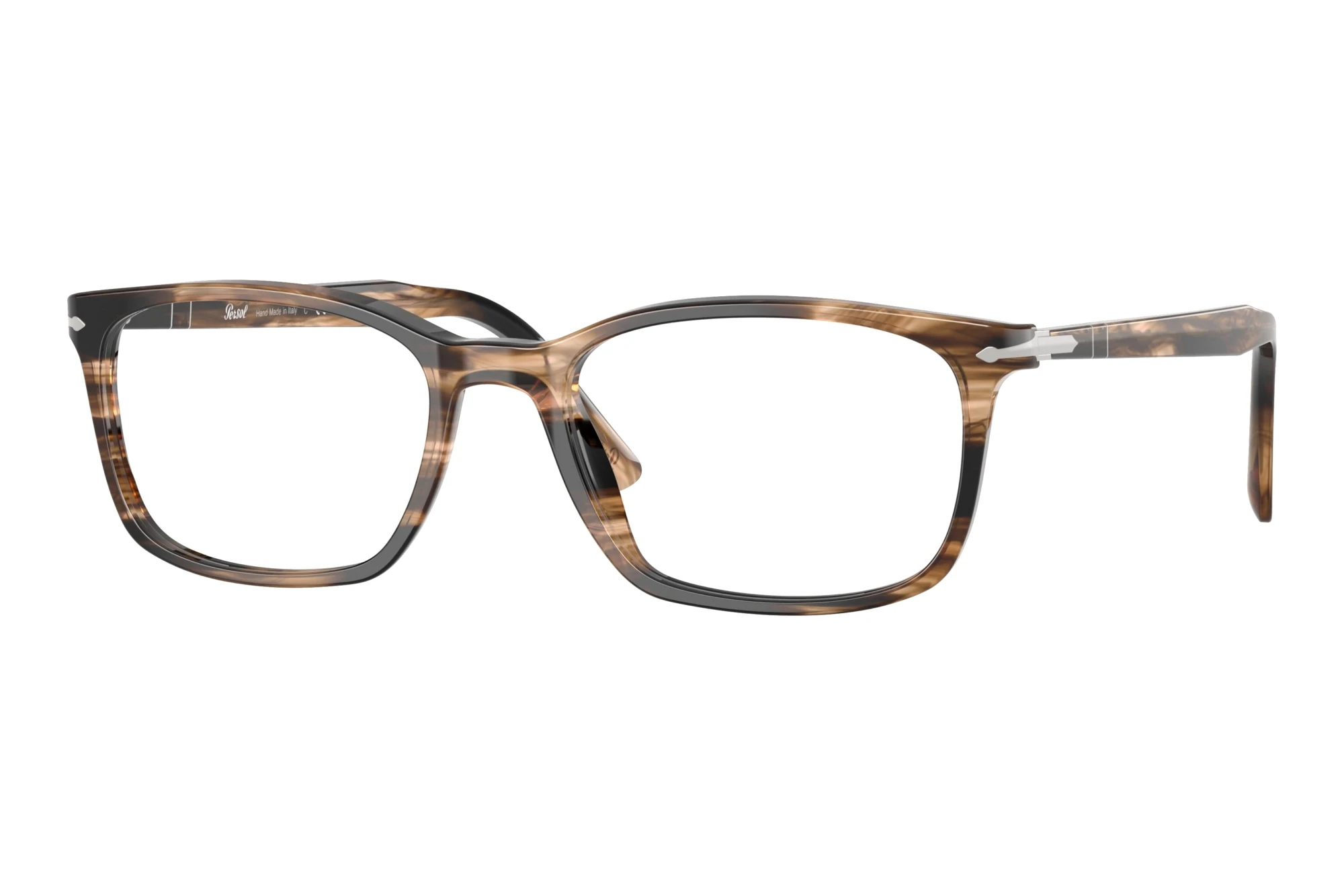 Persol   PO3189V 1236 Striped Black & Greish Brown