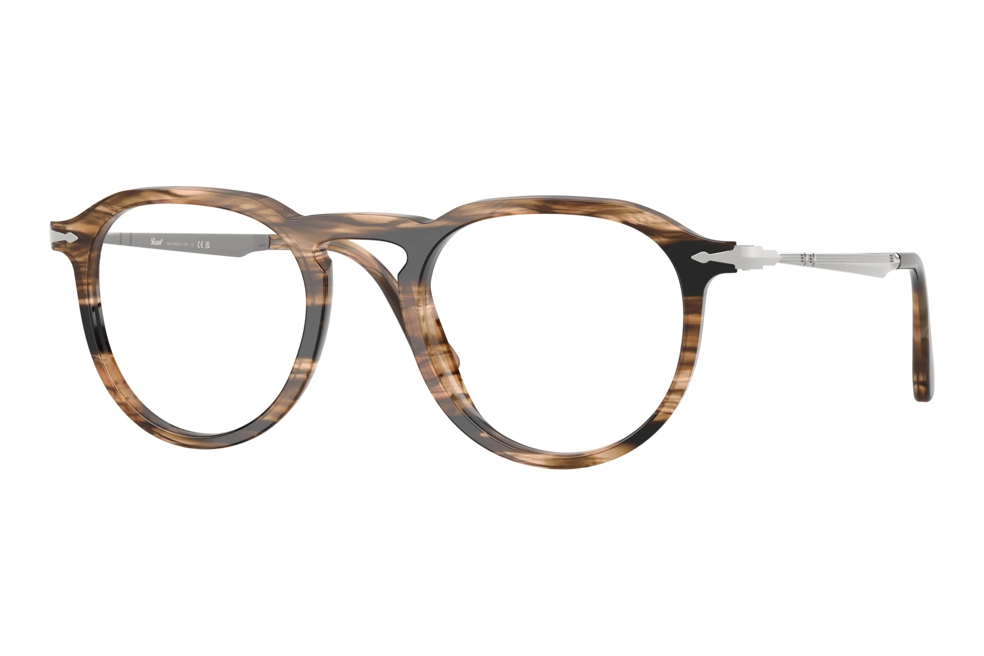 Persol   PO3387V 1236 Striped Black & Greish Brown