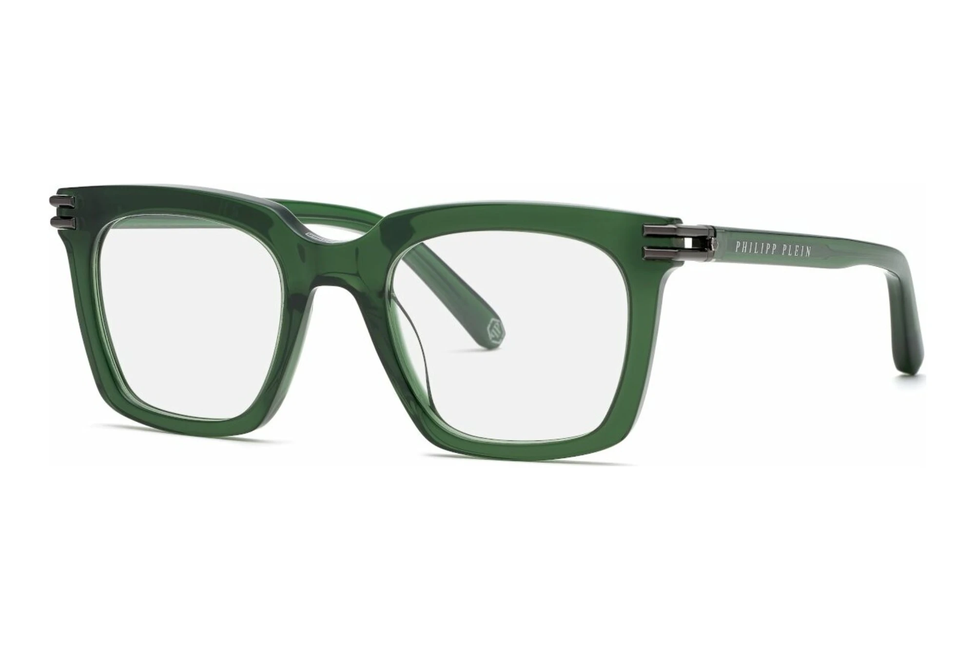 Philipp Plein   VPP115M 0G61 SHINY TRANSP.GREEN