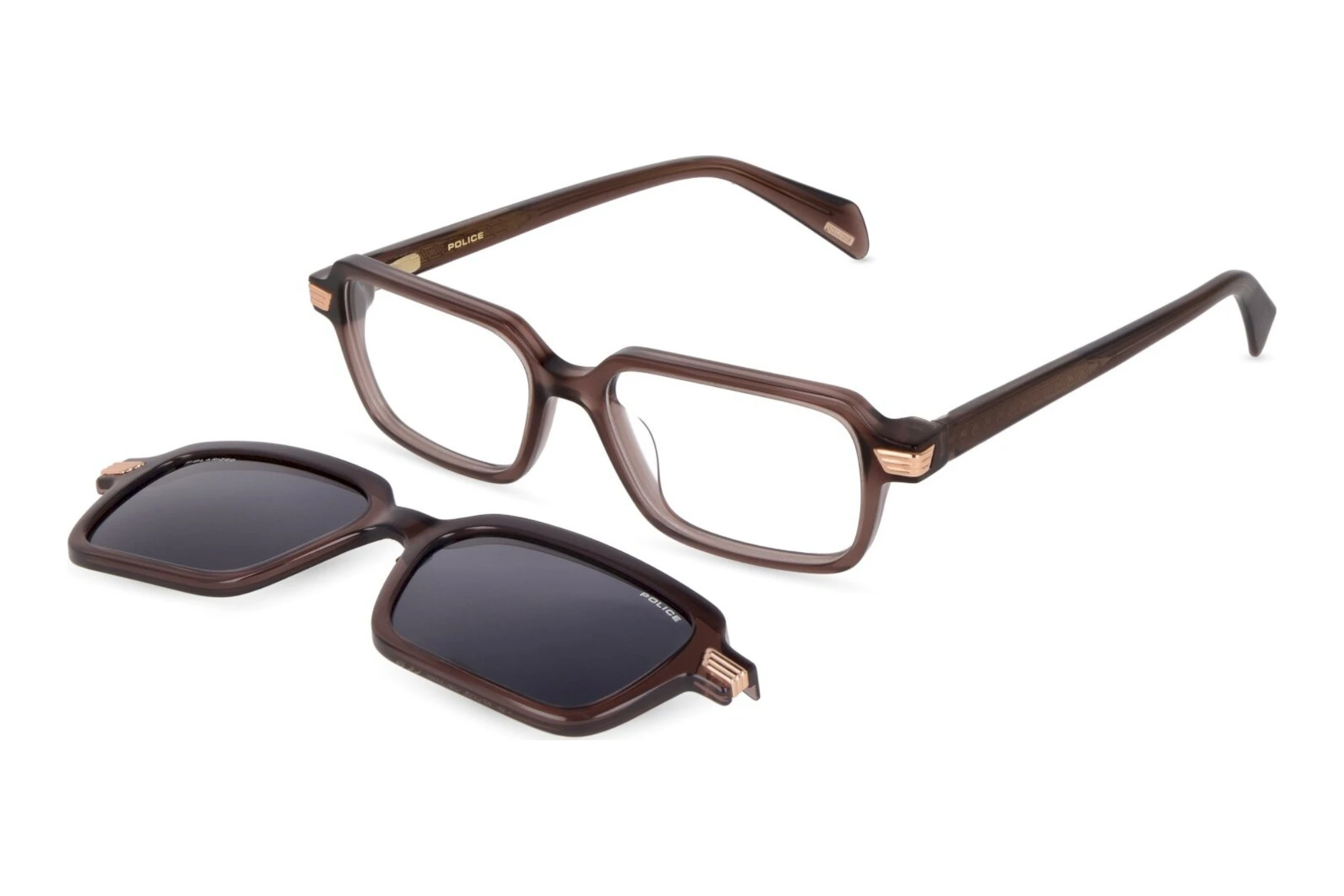 Police   UPLV68 6XMP SHINY OPAL BROWN