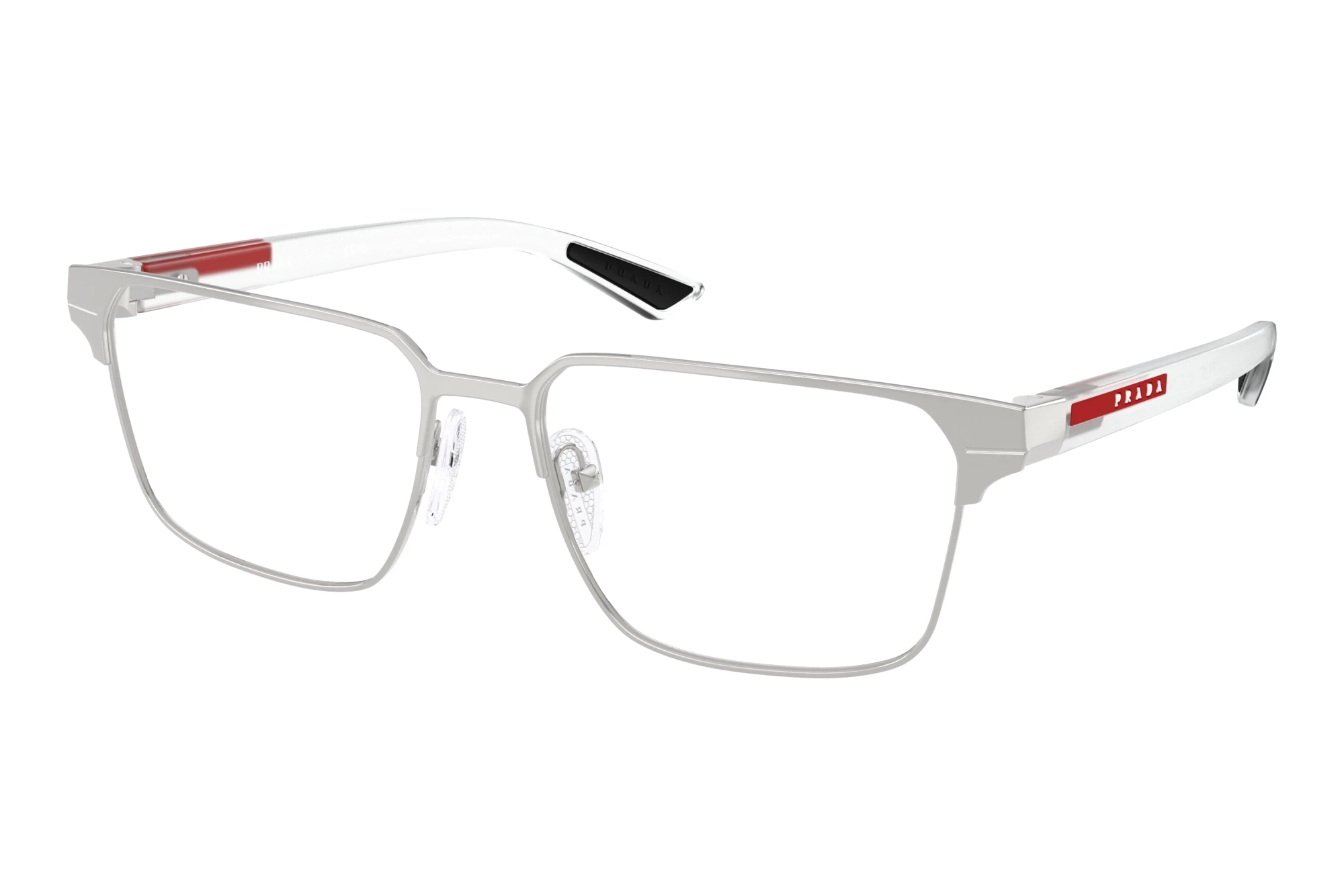 Prada Linea Rossa   PS 50TV 1BC1O1 Silver