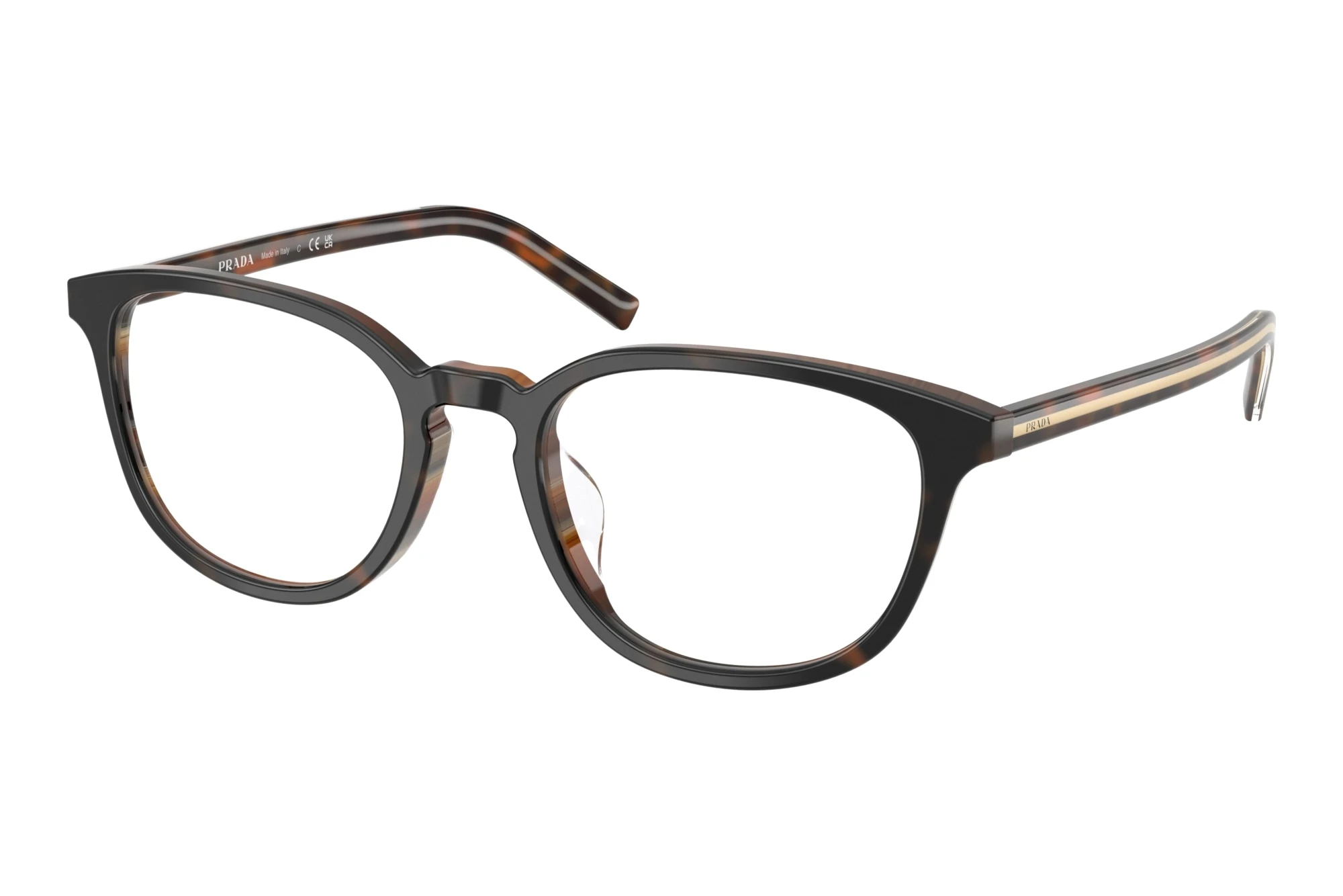 Prada   PR D14VD 20P1O1 Cherry Tortoise/Tabacco Horn