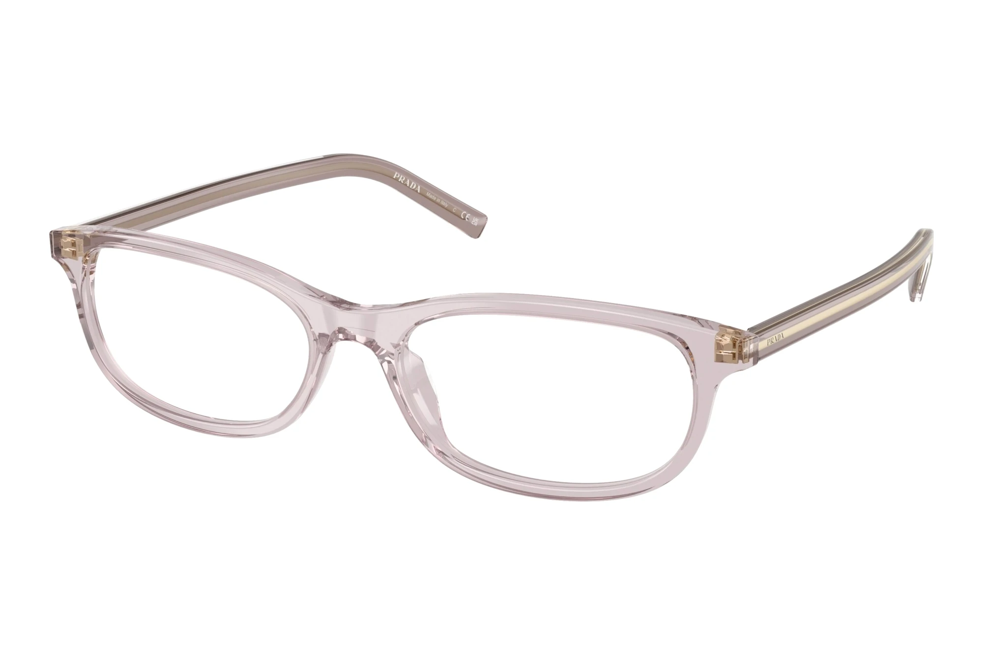Prada   PR D15VU 12W1O1 Transparent Mauve
