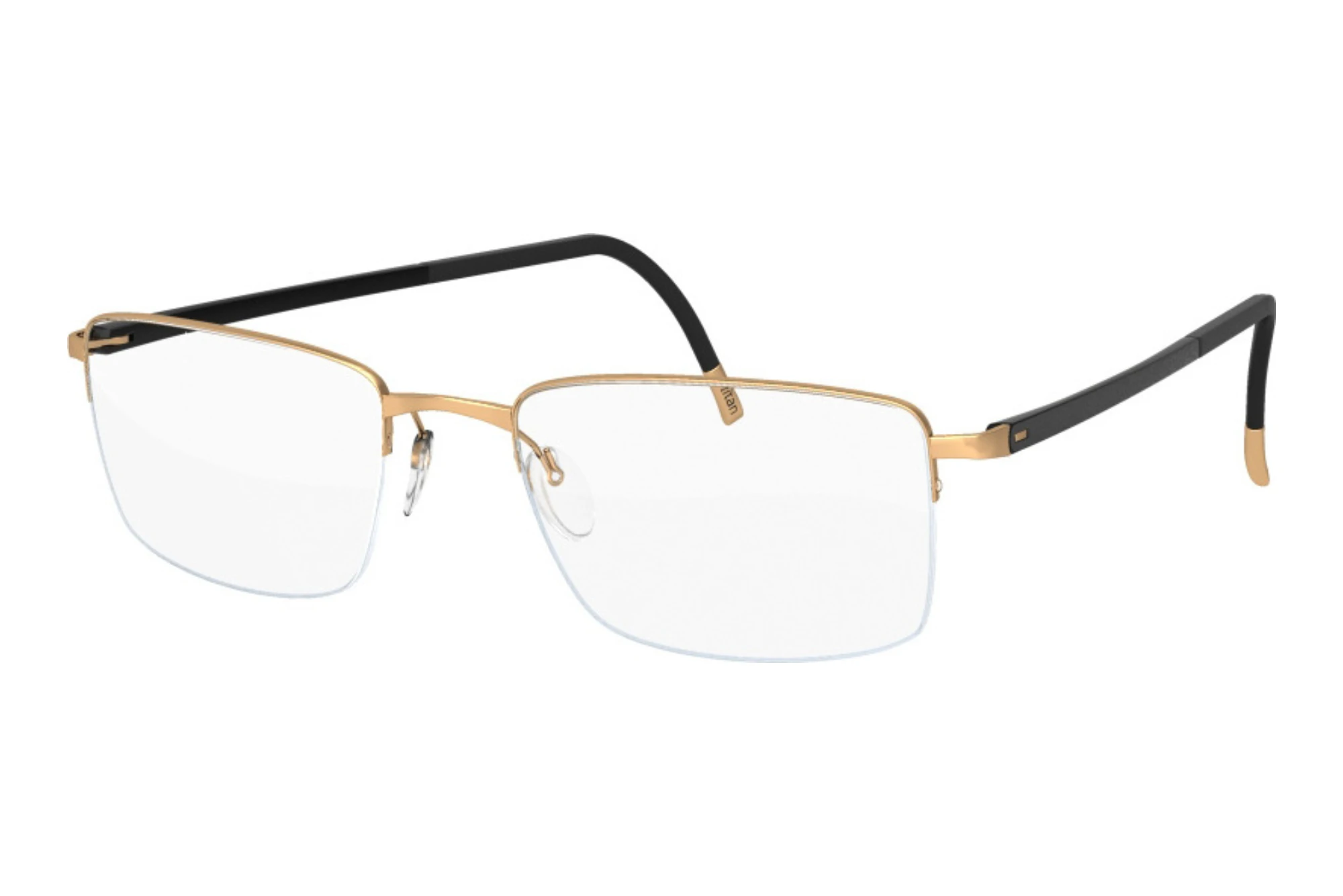 Silhouette   5457 6070 Shiny Gold / Black