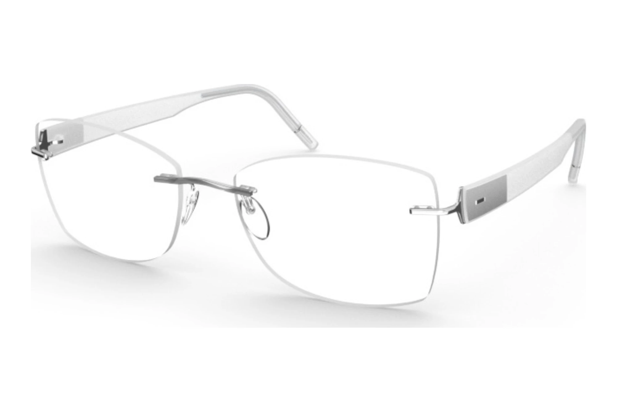 Silhouette   5553-GR 7000 Rhodium / Crystal