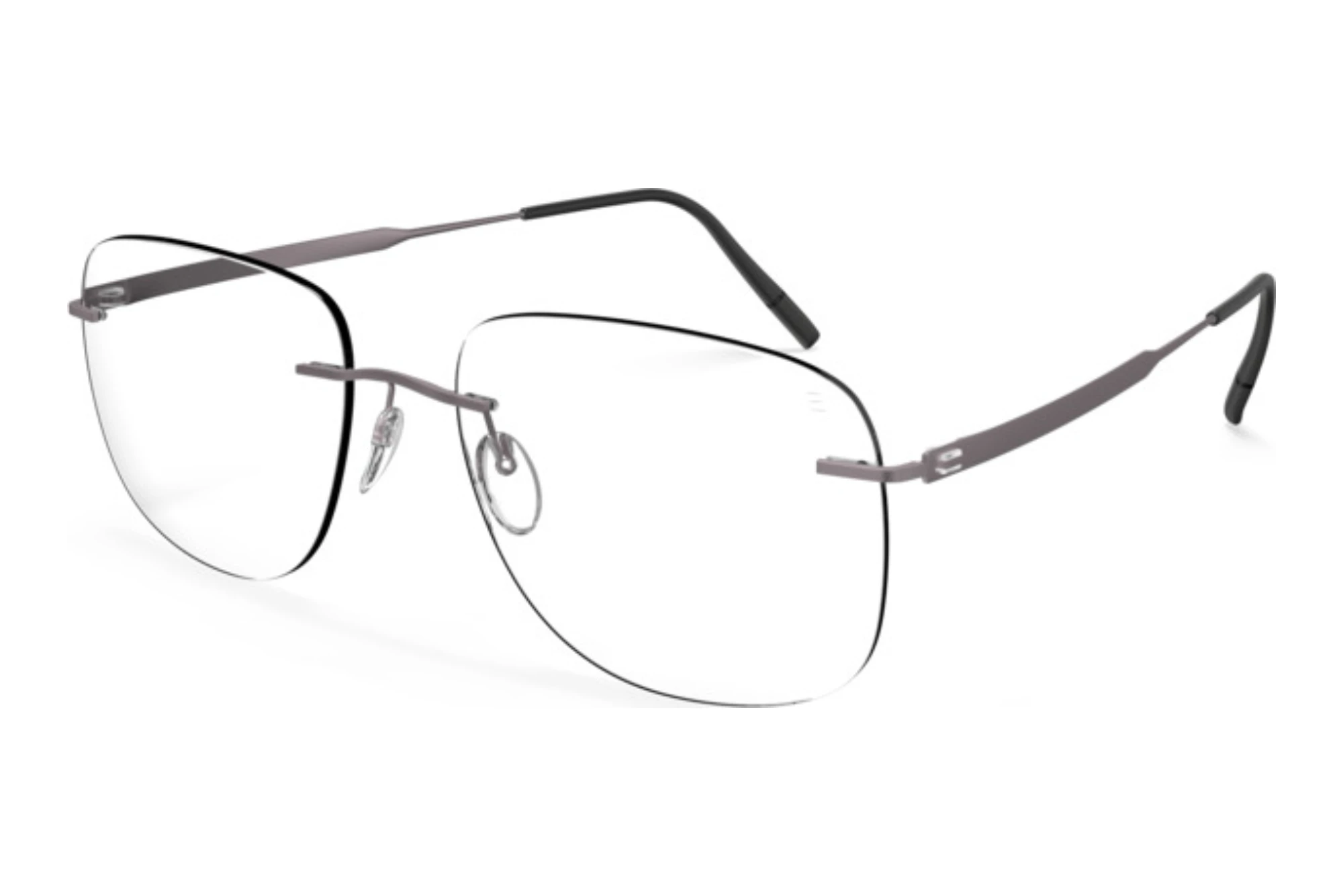 Silhouette   5603-GH 6560 Plain Ruthenium